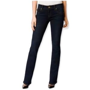 KUT FROM THE KLOTH Dark Blue Natalie High Rise Boot Cut Jeans 6